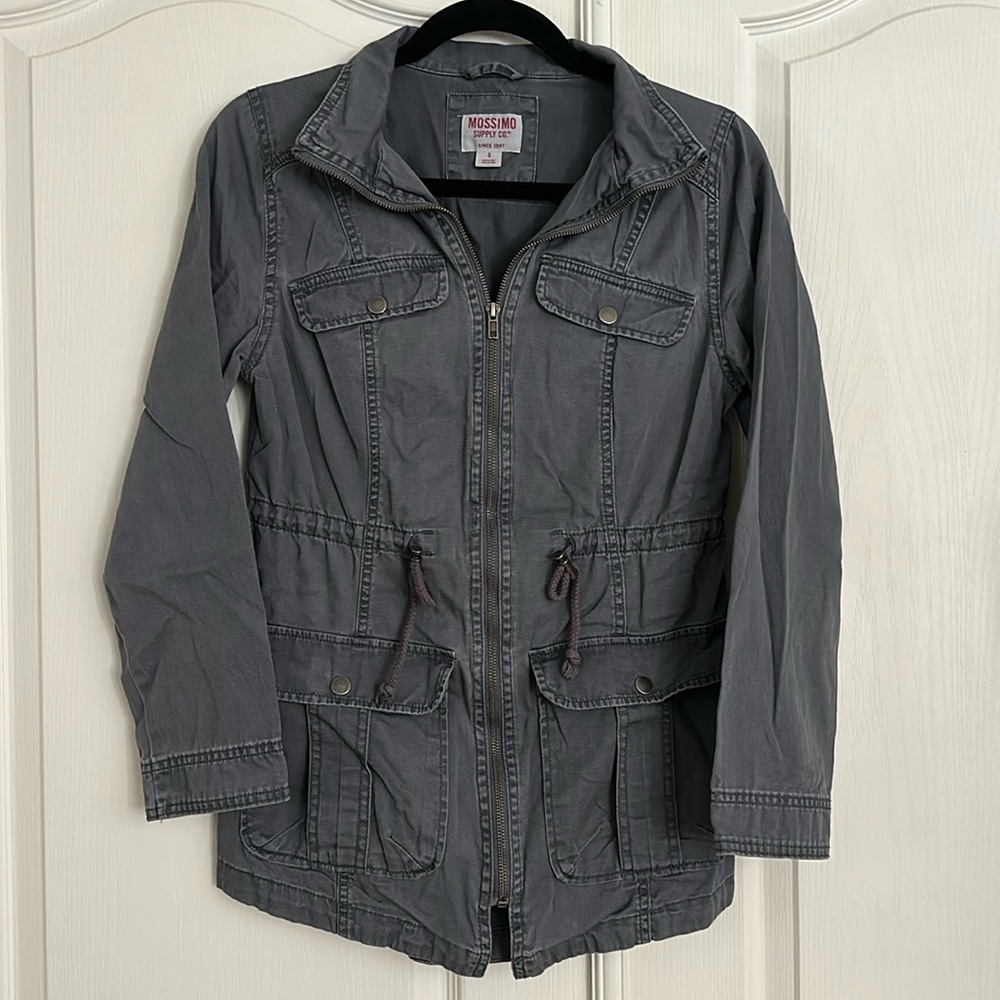 Mossimo Gray Utility Jacket